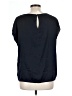 MNG Black Short Sleeve Blouse Size L - photo 2
