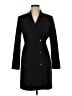 Theory Black Wool Coat Size 8 - photo 1