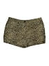 Madison Animal Print Gold Shorts Size 14 - photo 1