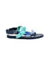 Stuart Weitzman Color Block Blue Sandals Size 10 - photo 1