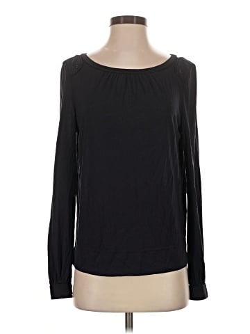 Tory Burch Long Sleeve Silk Top (view 1)