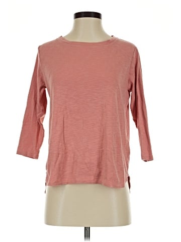 KIRKLAND Signature 3/4 Sleeve T-Shirt (view 1)