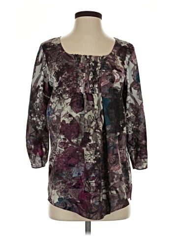 NY Collection 3/4 Sleeve Blouse (view 1)