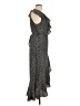 Max Studio Polka Dots Black Casual Dress Size L - photo 4