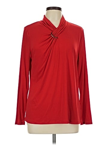 Liz Claiborne Long Sleeve Blouse (view 1)