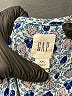 Gap Blue Short Sleeve Blouse Size XXL - photo 7