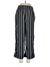 H&M 100% Polyester Stripes Black Casual Pants Size 8 - photo 1