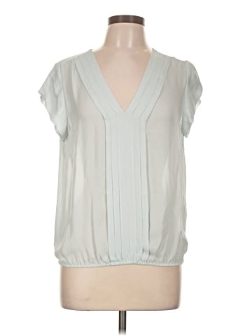 Joie Short Sleeve Silk Top (view 1)