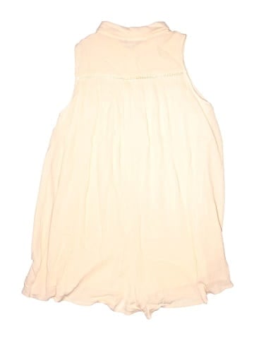 Lalavon Sleeveless Button-Down Shirt (view 2)