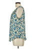 Nine West 100% Polyester Blue Sleeveless Blouse Size L - photo 5