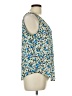 Nine West 100% Polyester Blue Sleeveless Blouse Size L - photo 4