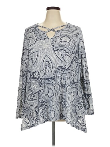 Avenue Long Sleeve Blouse (view 1)