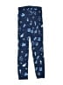 Tea 100% Cotton Print Blue Casual Pants Size 7 - photo 2