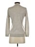 J.Crew 100% Cashmere Checkered-gingham Gray Cashmere Pullover Sweater Size S - photo 2