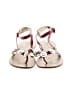 Cynthia Vincent 100% Leather Red Sandals Size 10 - photo 2