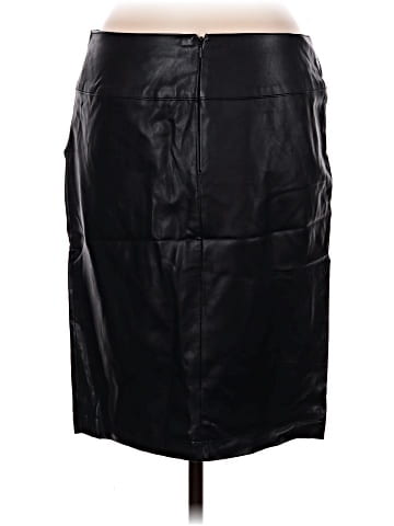 Ann Taylor LOFT Faux Leather Skirt (view 2)