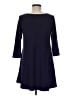 Sympli Solid Blue Casual Dress Size 6 - photo 2