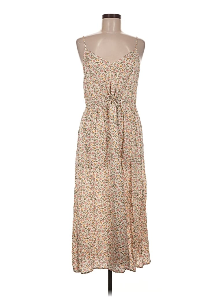 Pre-owned Reformation Jeans Casual Dress In Tan