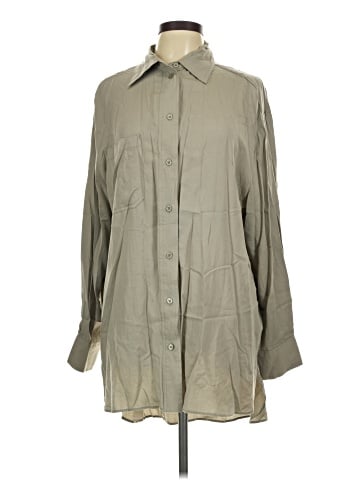 Glam Long Sleeve Button-Down Shirt (view 1)