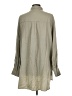 Glam Gray Long Sleeve Button-Down Shirt Size M - photo 2