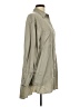 Glam Gray Long Sleeve Button-Down Shirt Size M - photo 4