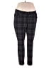 Maurices Plaid Black Casual Pants Size 18W Reg - photo 1