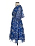 Max Studio Paisley Blue Cocktail Dress Size S - photo 5