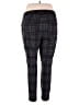 Maurices Plaid Black Casual Pants Size 18W Reg - photo 2