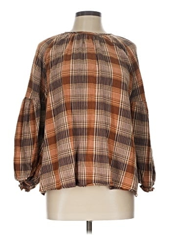 Universal Thread Long Sleeve Blouse (view 1)