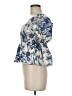Express Blue Short Sleeve Blouse Size M - photo 5
