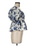 Express Blue Short Sleeve Blouse Size M - photo 4