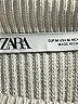Zara Solid Tan Gray Turtleneck Sweater Size M - photo 7