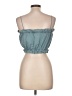 Lulus 100% Cotton Teal Tank Top Size L - photo 2
