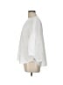 Sundance 100% Cotton White 3/4 Sleeve Blouse Size L - photo 5