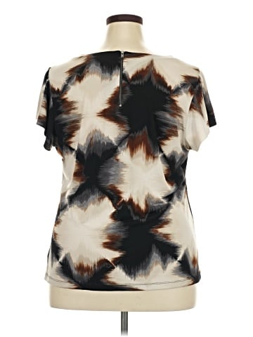 Worthington Short Sleeve Blouse (view 2)