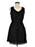 Bebop 100% Polyester Solid Black Casual Dress Size M - photo 1