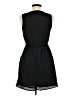 Bebop 100% Polyester Solid Black Casual Dress Size M - photo 2