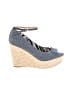 REPORT Blue Wedges Size 8 1/2 (wide) - photo 1