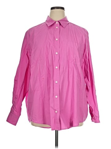 Gap Long Sleeve Button-Down Shirt (view 1)