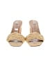 Bernardo 100% Leather Gold Sandals Size 11 - photo 2