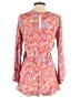 Cotton Candy LA Paisley Red Pink Romper Size M - photo 2
