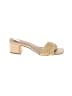 Bernardo 100% Leather Gold Sandals Size 11 - photo 1
