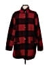 Old Navy 100% Polyester Plaid Red Coat Size M - photo 1