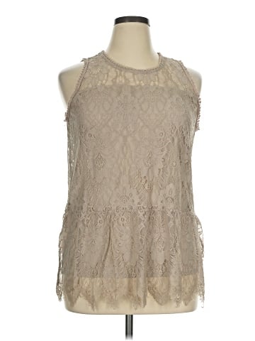 Paper Tee Sleeveless Blouse (view 1)