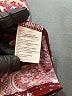 Tiny Paisley Burgundy Long Sleeve Blouse Size L - photo 8