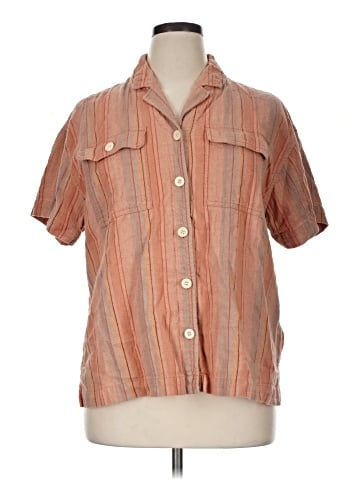 Madewell Short Sleeve Button-Down Shirt (view 1)