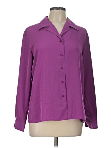 Notations Long Sleeve Blouse (view 1)