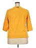 Bloomingdale's Yellow 3/4 Sleeve Top Size 2X - photo 2