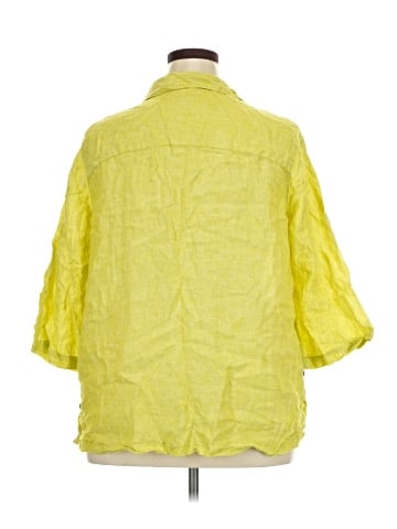 Tahari 3/4 Sleeve Button-Down Shirt (view 2)