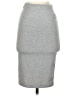 Forever 21 Solid Gray Casual Skirt Size S - photo 1